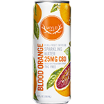 CBD Infused Blood Orange Sparkling Water