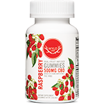 Real-Fruit Infused Gummies 500mg CBD Raspberry
