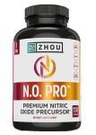 zhou no pro with beet root premium nitric oxide booster 120 veggie capsules