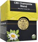 buddha tea cbd chamomile blend 90mg water soluble cbd 18 bags