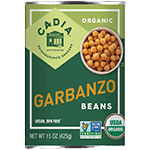 cadia organic garbanzo beans 15 oz