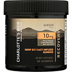 Hemp Extract Gummies for Recovery Support Ginger