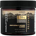 CBD Muscle Recovery Gummies Ginger