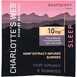 Sleep Hemp Extract-Infused Gummies 10 mg Raspberry