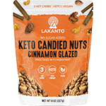 Keto Candied Nuts Cinnamon Glazed