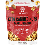 Keto Candied Nuts Maple Glazed