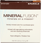 mineral fusion bronzer sparkle 0.29 oz
