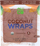 Organic Coconut Wraps Cinnamon