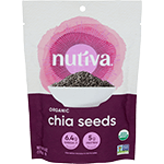 nutiva chia seed black organic 6 oz