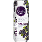 CBD Infused Blackberry Sparkling Water