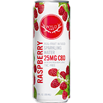 CBD Infused Raspberry Sparkling Water