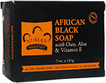 African Black Bar Soap