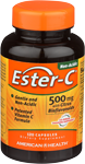 american health ester-c with citrus bioflavonoids 120 capsules 500 mg