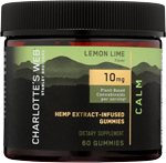 CBD Infused Gummies Calm Lemon Lime