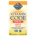 Vitamin Code Raw D3 2000 IU