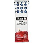 thats it bar fruit bar apple blueberry 1.20 oz