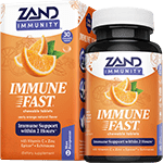 Immune Fast Chewable Zesty Orange