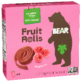 Real Yo Yo Bear Yoyo Real Fruit Roll Raspberry--5 Pack-3.50 oz