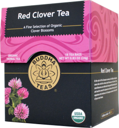 Buddha Tea Organic Red Clover Tea--18 Bag
