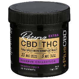 Plus CBD Reserve Extra Dragon Fruit Gummies