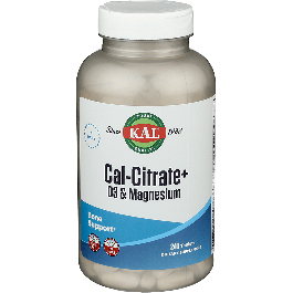 Kal Cal Citrate+--240 Tablets