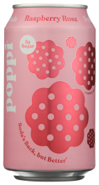 Raspberry Rose Prebiotic Soda