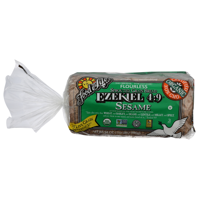 Ezekiel 4:9 Sprouted Sesame Bread