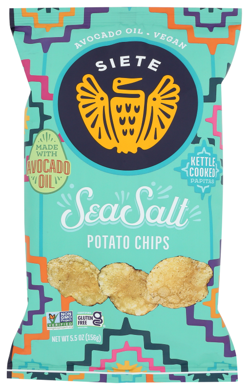 Kettle Cooked Potato Chips Sea Salt