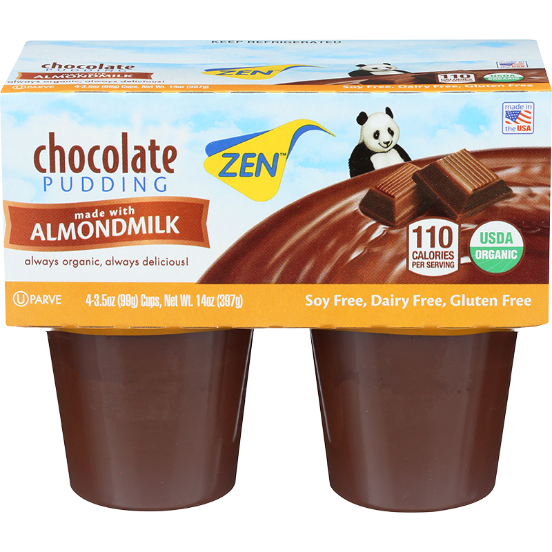 Almond Milk Pudding Organic Chocolate