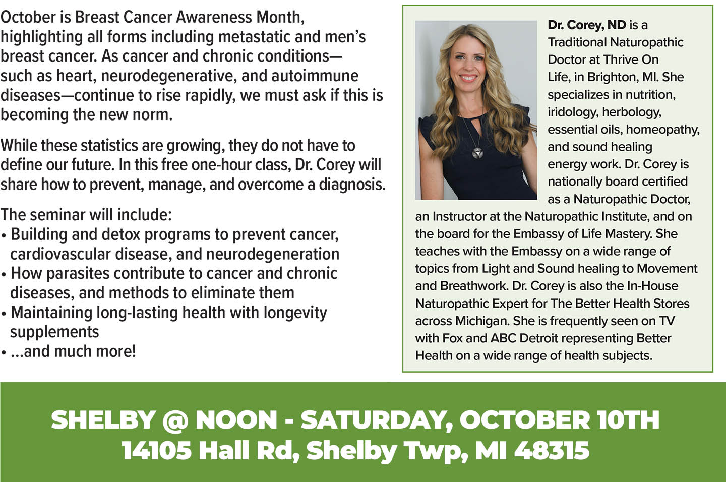 shelby seminar