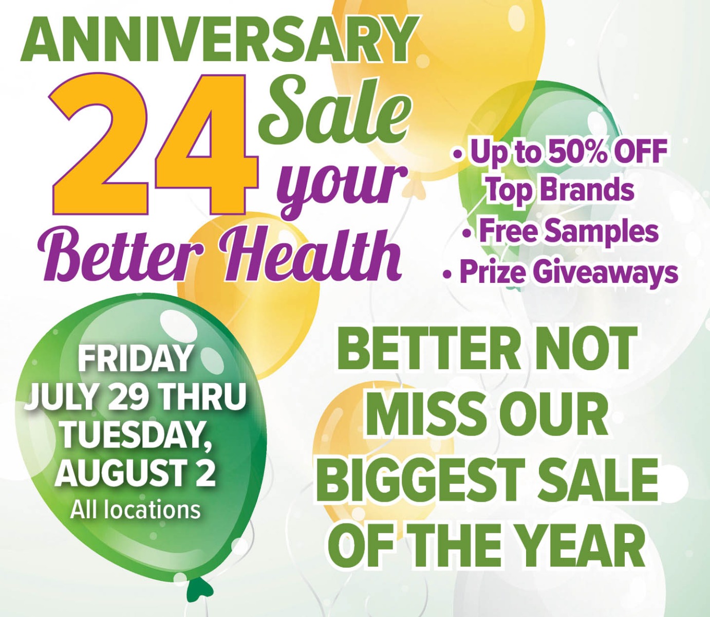 2022 Anniversary Sale